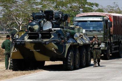 Myanmar burma çatışma savaş sınır polisi