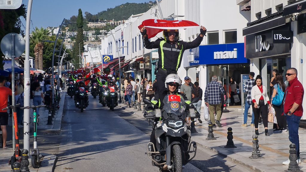 Bodrum'da Türk Polis Teşkilatı'nın, 179'uncu kuruluş yıl dönümü