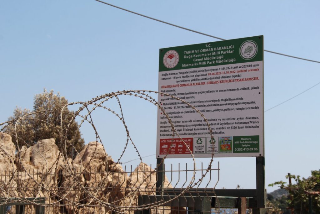 Sinpaş kapı Korcan Yılmaz sinpaş kapı dava milli park kapı