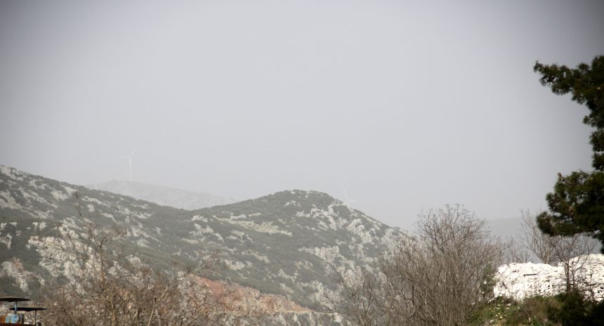 Muğla'da Afrika'dan gelen çöl tozu, Afrika üzerinden Türkiye'ye gelen toz bulutu, hava kirliliği