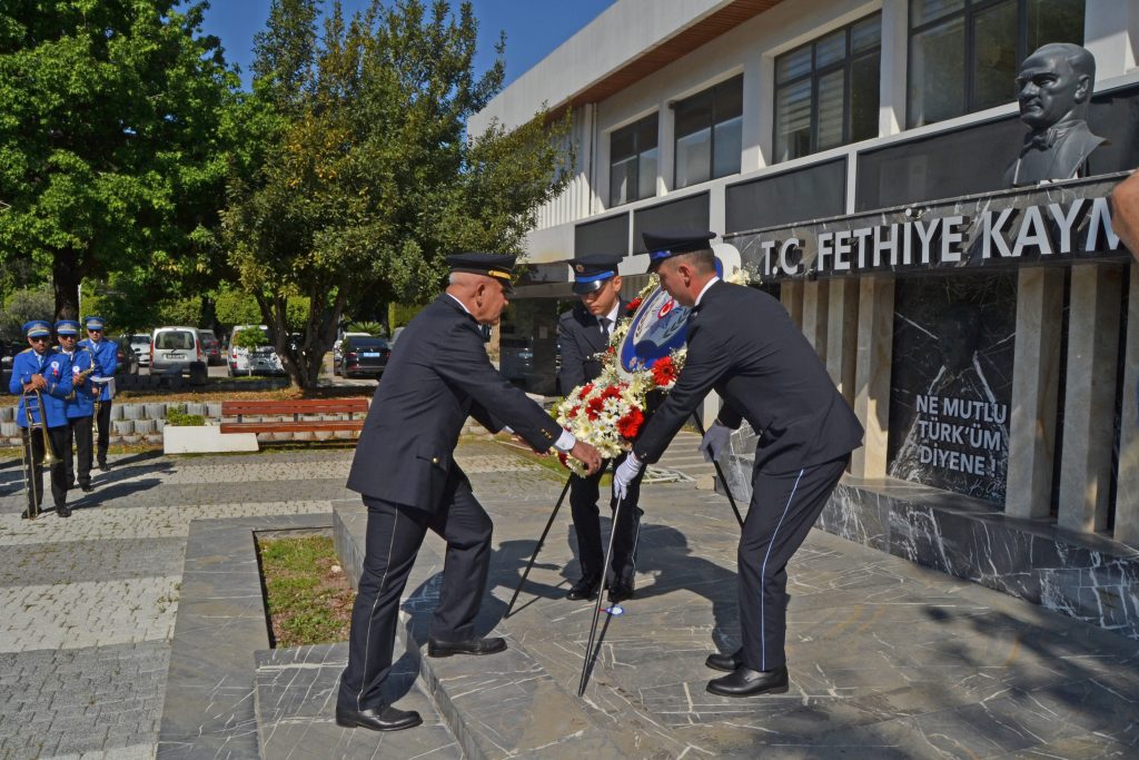 Fethiye'de Türk Polis Teşkilatı'nın, kuruluşunun 179’uncu yıldönümü