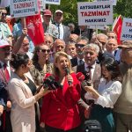 CHP’li Derici’den emekli astsubaylara destek CHP Muğla Milletvekili Süreyya Öneş Derici Türkiye Emekli Astsubaylar Derneği temad tbmm önünde basın açıklaması chp muğla milletvekili emekli astsubaylar