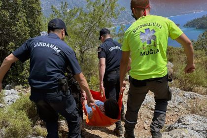 Fethiye Kayaköy düşen turist