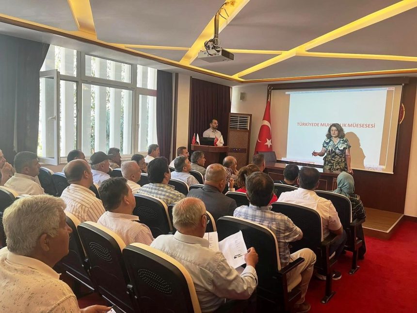 Fethiye muhtar muhtarlara eğitim Kaymakamlığı İlçe Nüfus Müdürlüğü
