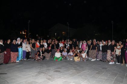 Şalvar Giyen Kadınlar Göcek etkinliği etkinlik