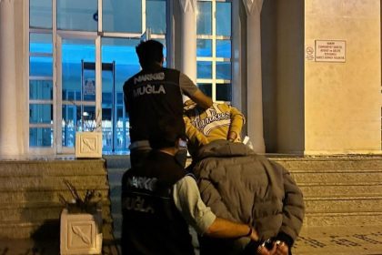 Fethiye uyuşturucu operasyonu üç tutuklama Fethiye'de