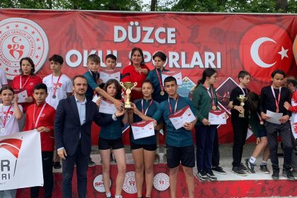 Dalaman Cumhuriyet Ortaokulu Okul Sporları Rafting Türkiye Birinciliği’nde altın madalya dalaman rafting