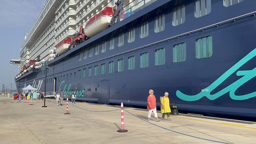Bodrum kruvaziyer yolcu Mein Schiff-6