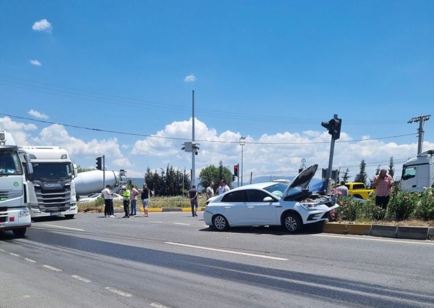 Milas-Bodrum Karayolu'nda kaza Milas-Bodrum Karayolu Milas-Bodrum Karayolu trafik kazası Milas kaza