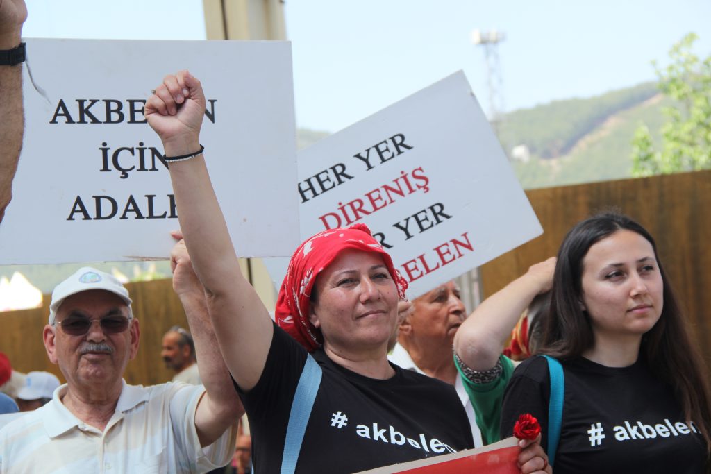 Muğla'da 1 Mayıs, İkizköy Muhtarı Nejla Işık,