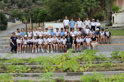 Marmaris çocuklar hasat Çiftçi Çocuklar Parkı hasat