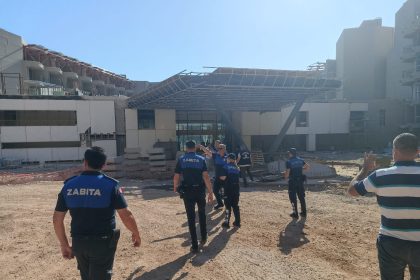 Sinpaş’ın devam eden inşaatı, inşaat yasağına rağmen