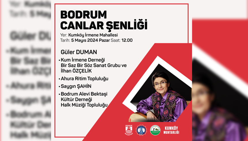 Bodrum Alevi Bektaşi Kültür Derneği Canlar Şenliği