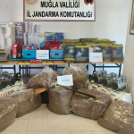 Dalaman’da kaçak sigara operasyonu, kaçak sigara operasyonunda, sigara imalatı yaparak
