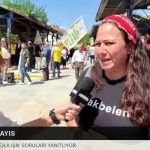 Muğla'da 1 Mayıs, İkizköy Muhtarı Nejla Işık,