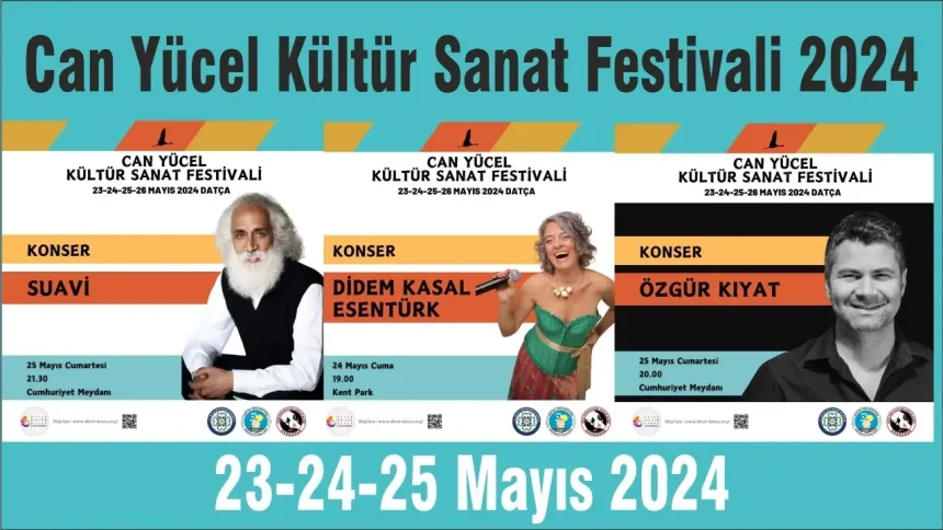 datça Can Yücel Festivali Can Yücel Kültür Sanat Festivali ne zaman nerede