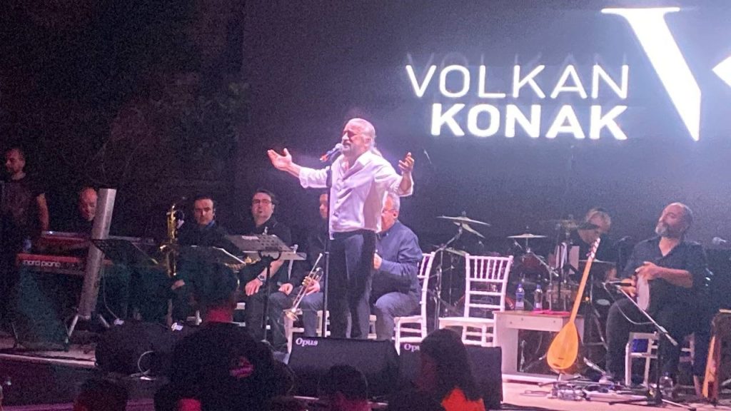 Marmaris’te Volkan Konak, Volkan Konak konser verdi