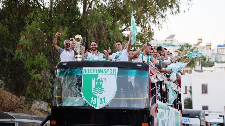 Bodrum FK Süper lig Bodrum FK kutlama bodrumspor Bodrum kutlama Bodrum süper lig