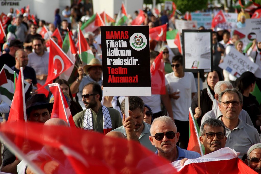 fethiye filistin destek yürüyüşü mitingi