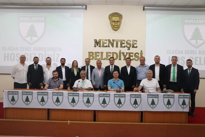 muğlaspor genel kurul başkan Menaf Kıyanç başkanı seçildi