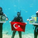 Fethiye fenerbahçe Fethiye dalgıçlar Jose Mourinho fethiye dalgıçlar ali koç Fethiye'de dalgıçlardan fenerbahçe destek Fethiye'de dalgıçlardan fenerbahçe destek