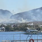 bodrum yangın bodrum otluk alan yangını bodrum otluk alan Bodrum otluk yangını