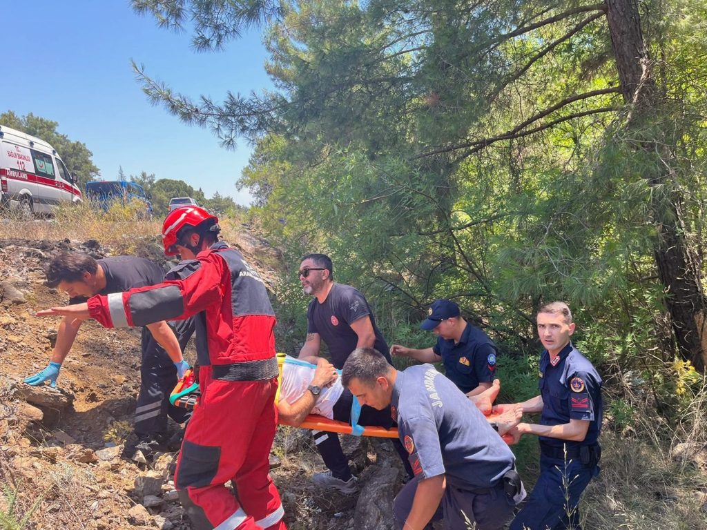 Köyceğiz trafik kazası Köyceğiz beş yaralı Köyceğiz kaza