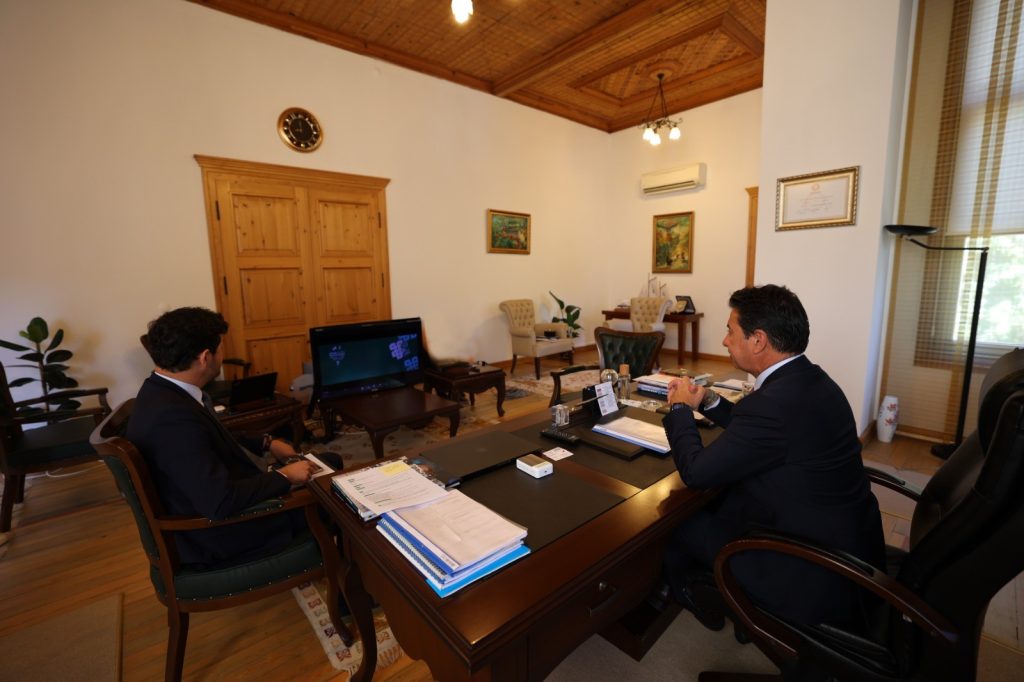 Ahmet Aras UNESCO Miras Şehirleri Ağı Toplantısı muğla UNESCO muğla UCLG-MEWA ahmet aras muğla