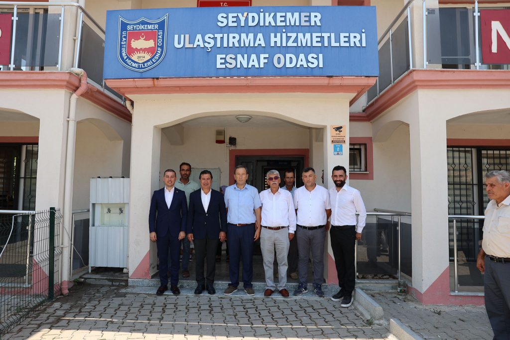 Ahmet aras seydikemer Seydikemer Belediye Başkanı Önder Akdenizli Muğla Büyükşehir Belediye Başkanı Ahmet Aras Ahmet aras  seydikemer ahmet aras ziyareti