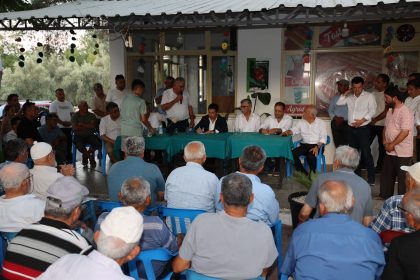 Ahmet aras seydikemer Seydikemer Belediye Başkanı Önder Akdenizli Muğla Büyükşehir Belediye Başkanı Ahmet Aras Ahmet aras seydikemer ahmet aras ziyareti