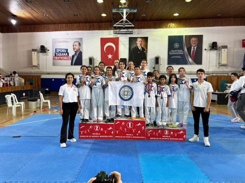 Muğla Büyükşehir Belediyesi Spor Kulübü Taekwondo Minikler Muğla İl Şampiyonası muğla tekvando muğla tekvado sporcularışampiyonası muğla büyükşehir madalya