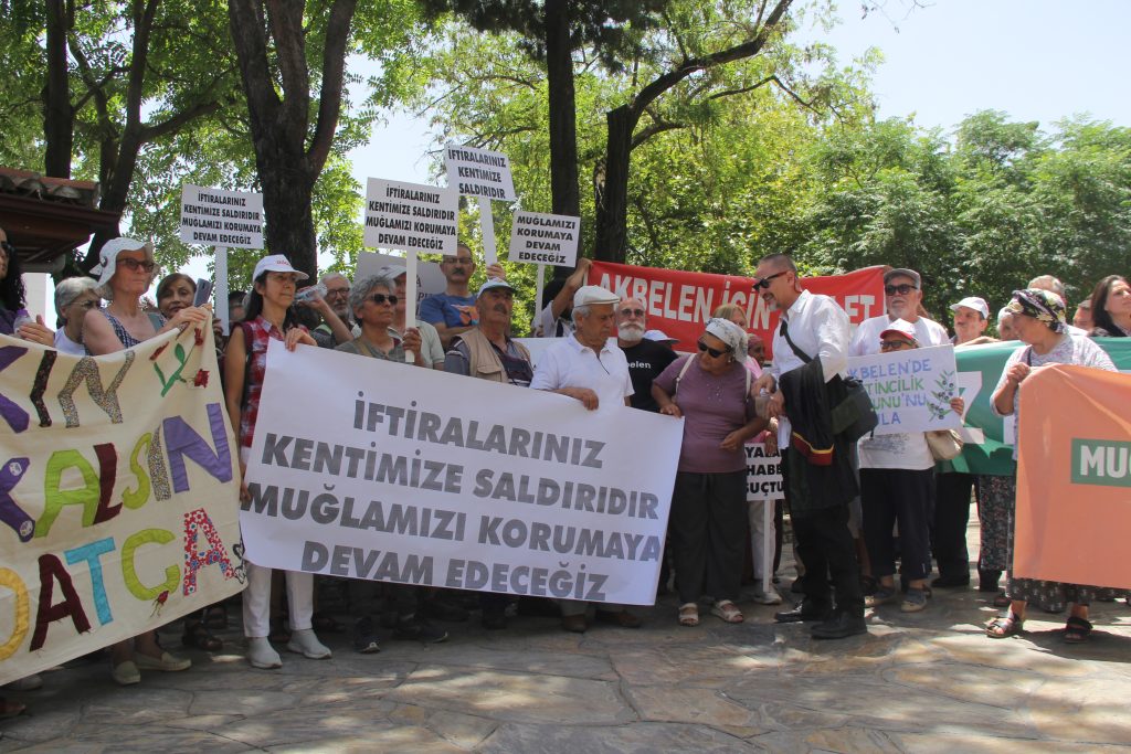 TOD türkiye ormancılar derneği  muğla çimento fabrikası muğla çimento fabrikası çevreciler