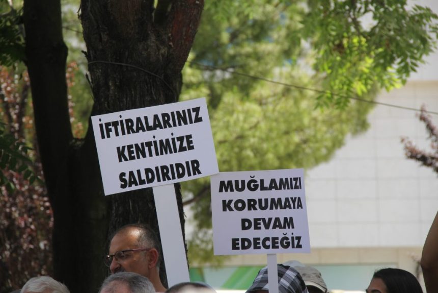 TOD türkiye ormancılar derneği muğla çimento fabrikası muğla çimento fabrikası çevreciler