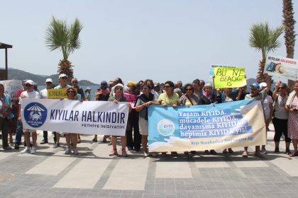 Kıyı Hareketleri Dayanışma Ağı Çevre Şehircilik ve İklim Değişikliği Bakanlığı KIYIDA denizler halkındır projesine tepki