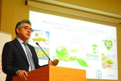 MUSKİ Genel Müdürü MUSKİ Genel Müdürü Yılmaz Şengül Muğla Sıtkı Koçman Üniversitesi Muğla Sıtkı Koçman Üniversitesi panel Çevre Haftası