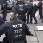 Polonya-Hollanda maçı öncesi Hamburg'da, Alman polisi