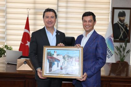 Ahmet Aras, Acar Ünlü’yü ziyaret etti, kaçak yapıların yıkılması