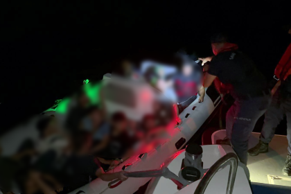 Fethiye ve Marmaris açıklarında, düzensiz göçmen