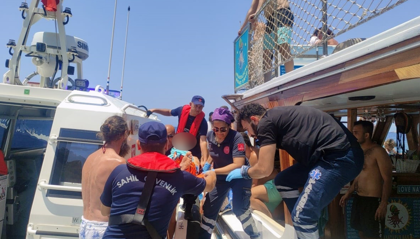Fethiye tıbbi tahliye tıbbi tahliye Fethiye Sahil Güvenlik sahil güvenlik tıbbi tahliye fethiye tekne