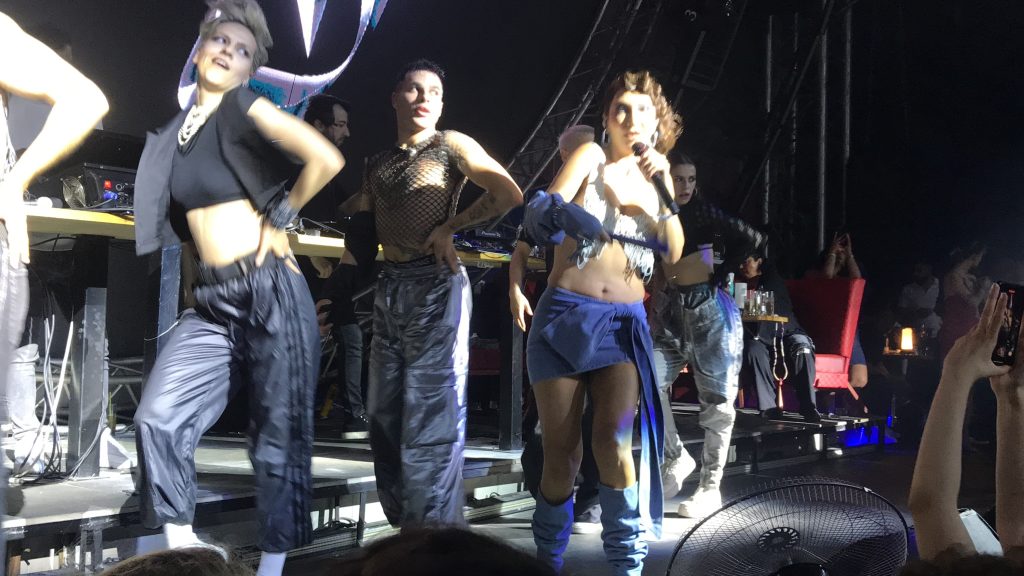 Marmaris’te Hande Yener konser verdi, kulüpte konser veren Hande Yener, bir kulüpte Hande Yener konser verdi