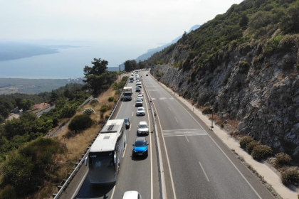 Sakar’da araç kuyruğu oluştu, Sakar