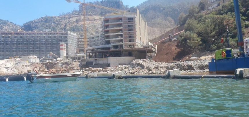 Sinpaş’ın Kızılbük inşaatında deniz dolgusu, Sinpaş Holding’in Kızılbük Projesi