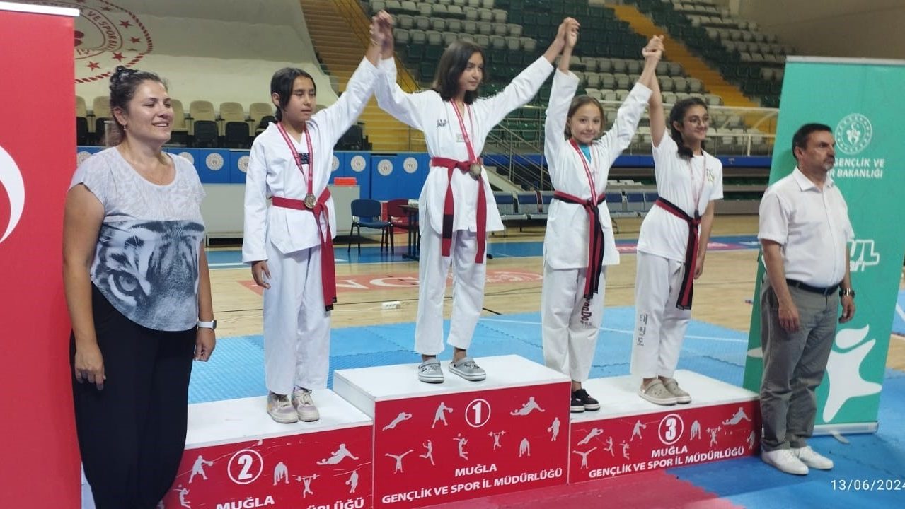 Köyceğizli tekvando takımı, Köyceğiz ilçesinden tekvandocular, Okul Sporları Minikler ve Küçükler Taekwondo İl Seçmeleri