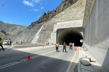 Artvin Yusufeli T-14 tünelinde, T-14 tünelinde meydana gelen çökme