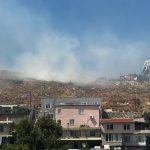 Milas’ta makilik alanda yangın, makilik alanda çıkan yangına
