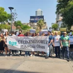 TGS İzmir Şubesi Medya patronlarına sesleniyoruz: Geçinemiyoruz izmir gazetecilerin eylemi izmir gazeteciler izmir tgs