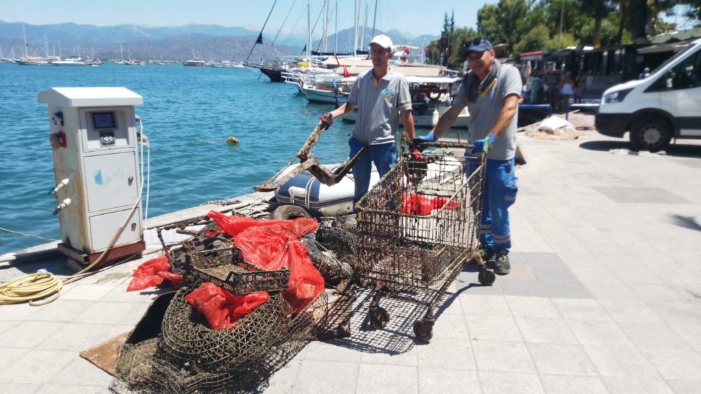 fethiye kordon temizliği  Kabotaj Bayramı Fethiye fethiye kabotaj bayramı fethiye deniz temizliği