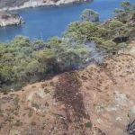 fethiye yangın fethiye orman yangını fethiye katrancı yangın katrancı koyu yangını