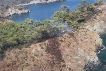 fethiye yangın fethiye orman yangını fethiye katrancı yangın katrancı koyu yangını