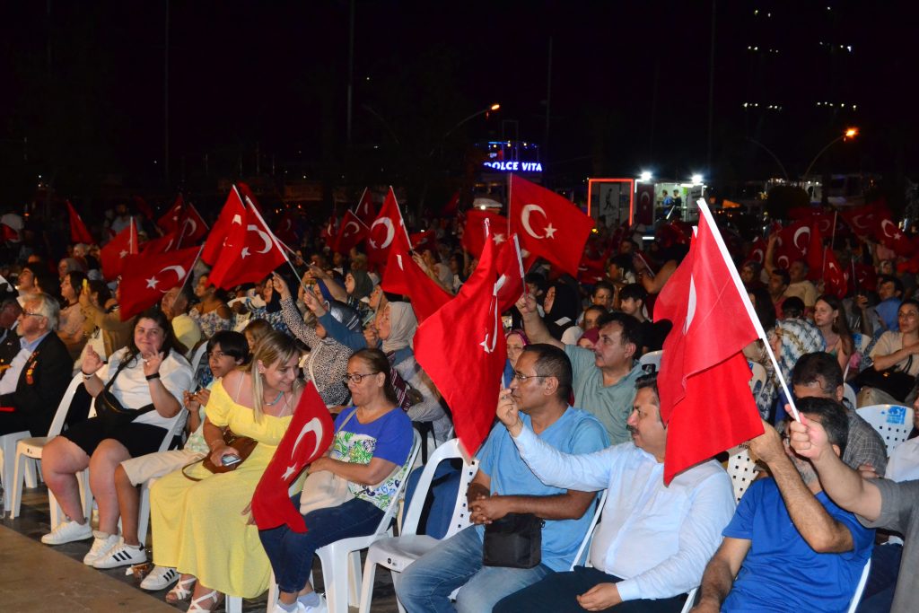 Fethiye 15 temmuz Fethiye 15 temmuz anma 15 Temmuz Demokrasi ve Milli Birlik Günü 15 temmuz anma töreni fethiye